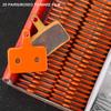 25 Pair MTB Bicycle Disc Brake Pads Resin Road Bike Hydraulic Brake Pads Universal for Shimano SRAM AVID ZOOM B01S Cycling Parts