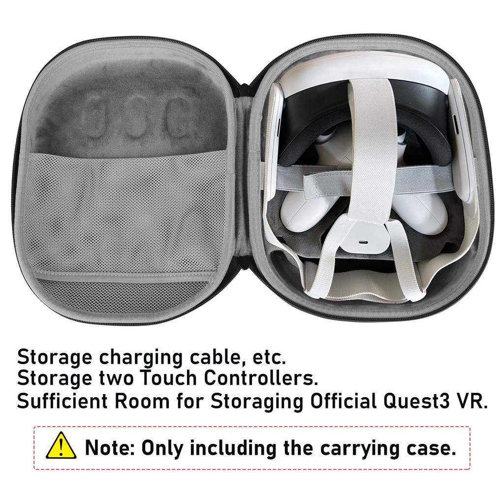 Чехол для переноски гарнитуры Meta Quest 3 VR, противоударный чехол для хранения Oculus Quest 3 VR, повязка на голову и другие аксессуары