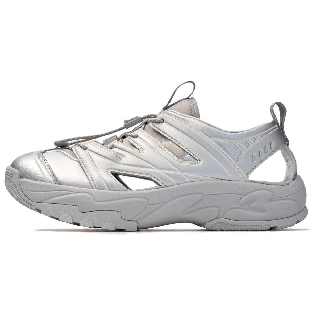 MLB New York Yankees Slip Resistant And Breathable River Trekking Shoes Unisex Silver Gray 3ASDC0153-50SIS
