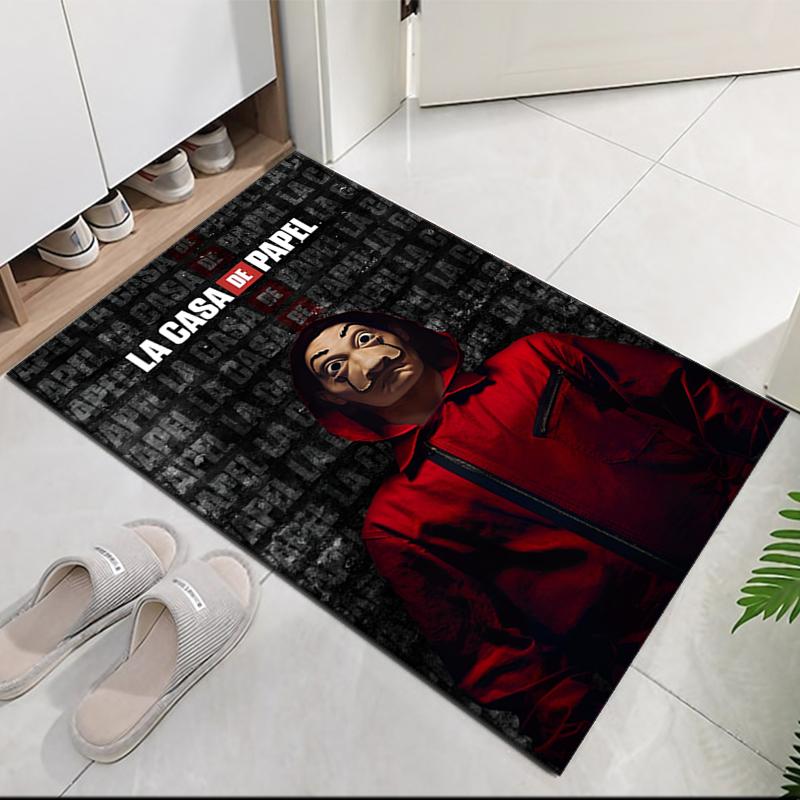 La Casa De Papel Printed Carpetrugfor Office Chair Living Room Bedroom Kitchen Room Decor Gifts