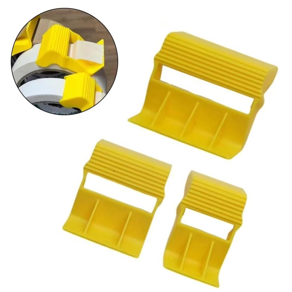 3pcs Set Plastic Tape Dispenser Multiple Widths Tape Cover Adhesive Tape Holder Craftsman Tool