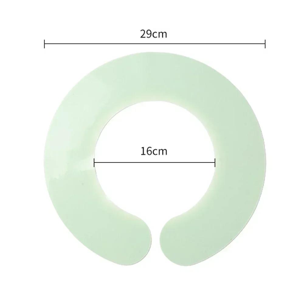 Мягкий Силиконовый Воротник для Стрижки Волос, Накидка на Шею, Парикмахерская, Парикмахер, Накидки для Окрашивания Волос, Водонепроницаемая Повязка на Шею, Салонные Аксессуары