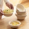 50 Piece Disposable Soup Bowls 100% Biodegradable Paper Bowls for Hot Soups and Appetizers Household Food Containers