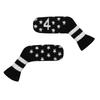 Scott Edward Golf Iron Headcovers, Set of 10, Cute, Sock-Shaped, Washable, Durable Golf Club Head Protectors (Stars)