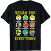 Забавные винтажные футболки Powered Plants с вегетарианской диетой от Vegan, летние графические футболки из хлопка для подарка на день рождения, мужская одежда, большие размеры, унисекс