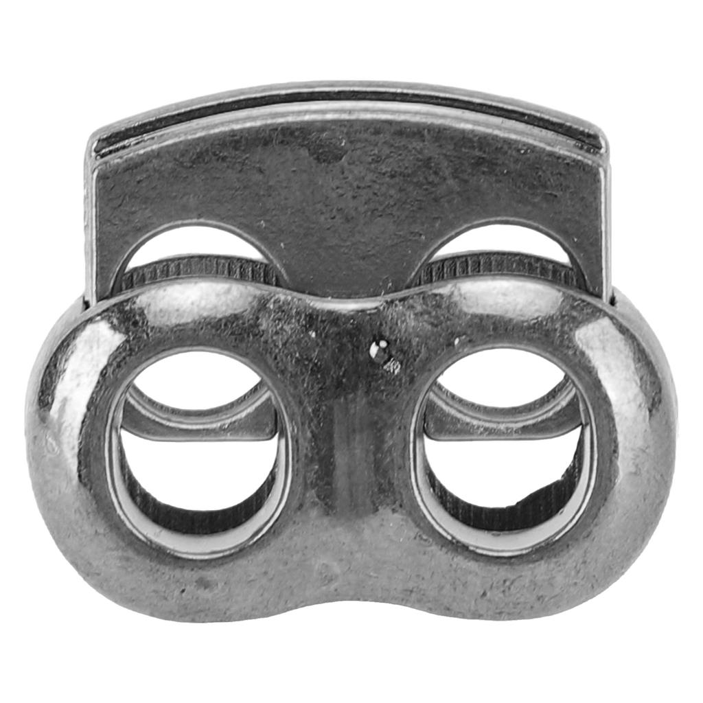 10Pcs Cord Lock Stopper Clamp Locker for Drawstring Shoelaces Lace Locking End Tightener Zinc Alloy