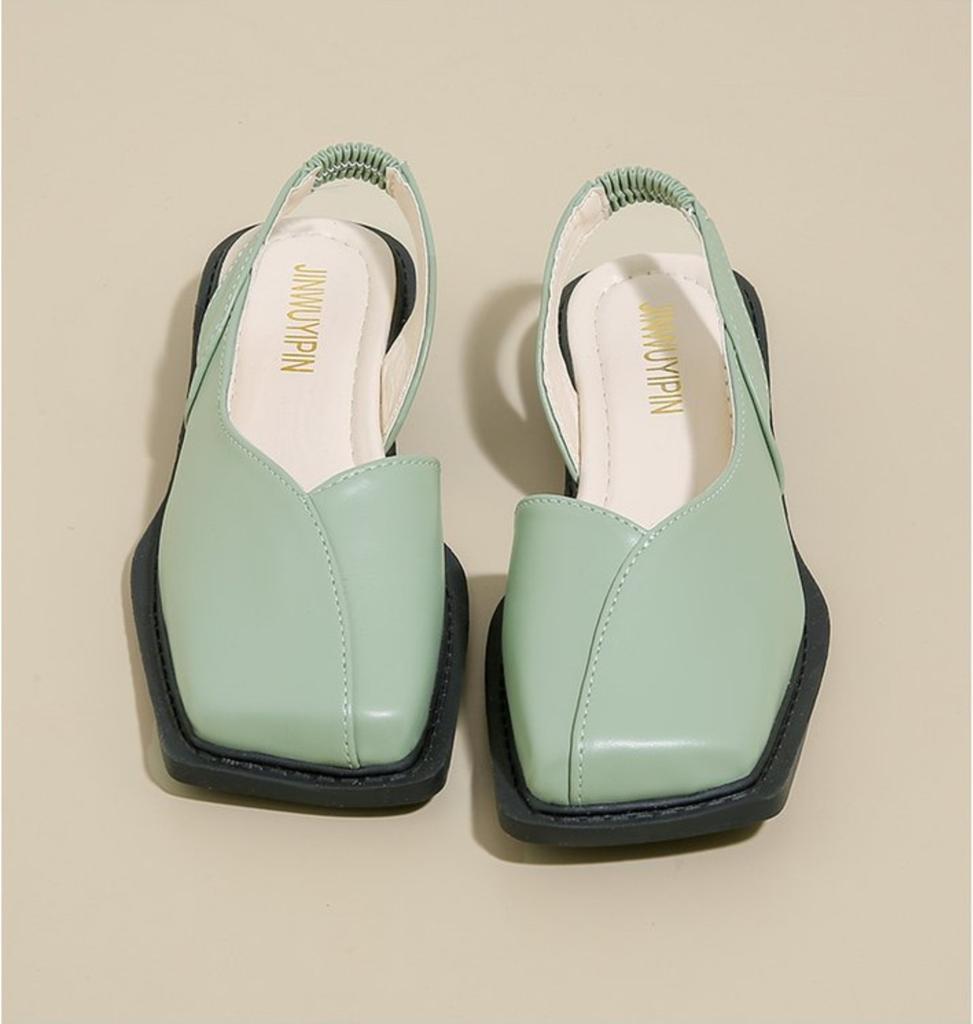 Мода Мода Плоские Женские Сандалии Низкий Каблук Римские Туфли с Простым Дизайном для Ежедневных Поездок, Сказочный Стиль Повседневные Одинарные Туфли для Женщин