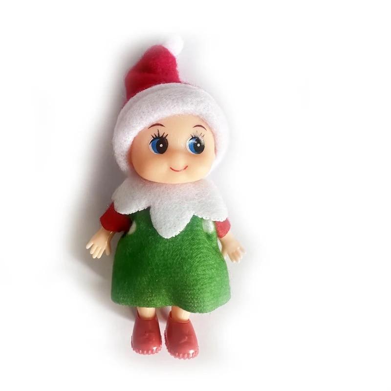 Elf Toddler Dolls Baby Plush Dolls Baby Elves Little Girls And Boys Gift On The Shelf Christmas New Year Decorations Home Decor AVE