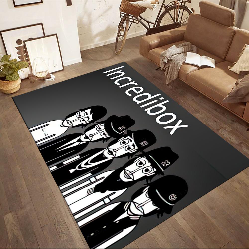 Incredibox Floor Rug Office Rug Perfect for Living Rooms Decorate room Game Room Bedrooms Antislip Carpet Decorate Offices Wedding Party Gift