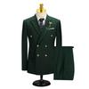 Мужской костюм Slim Fit формальный деловой рабочий костюм комплект из 2 предметов (Куртка+Брюки)