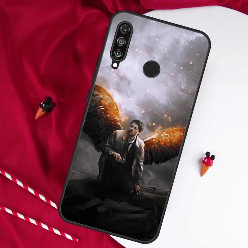 Сверхъестественное Кастиэль Ангел Для Huawei Nova Y61 Y91 Y90 Y70 Y60 Y72 12s 12i 11i 7i 8i 9 10 SE P60 Pro P30 P40 Lite Чехол