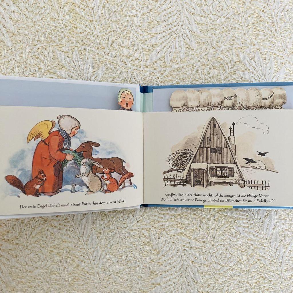 [Б/У] Иностранные книги, старые книги, немецкие книжки-картинки, Прекрасные ангелы Эрцевенцвитора