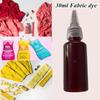 30ML Fabric Dye Handmade DIY Make Fur Plush Toys Doll Clothes Jeans Canvas Shoes Sweater Skirt Coloring Raw Materials Fabric Dye