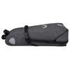 Bike Saddle Bag 10L Waterproof Adjustable Bike Seat Bag Bike Packing Gear with Roll-Top Closure