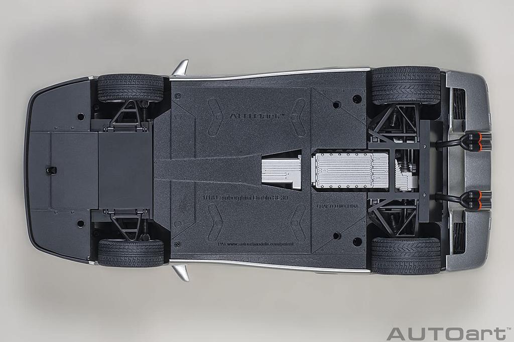 AUTOart Lamborghini Diablo SE30 Jota Silver Finished Product 79143 1/18 TITANIO/Metallic