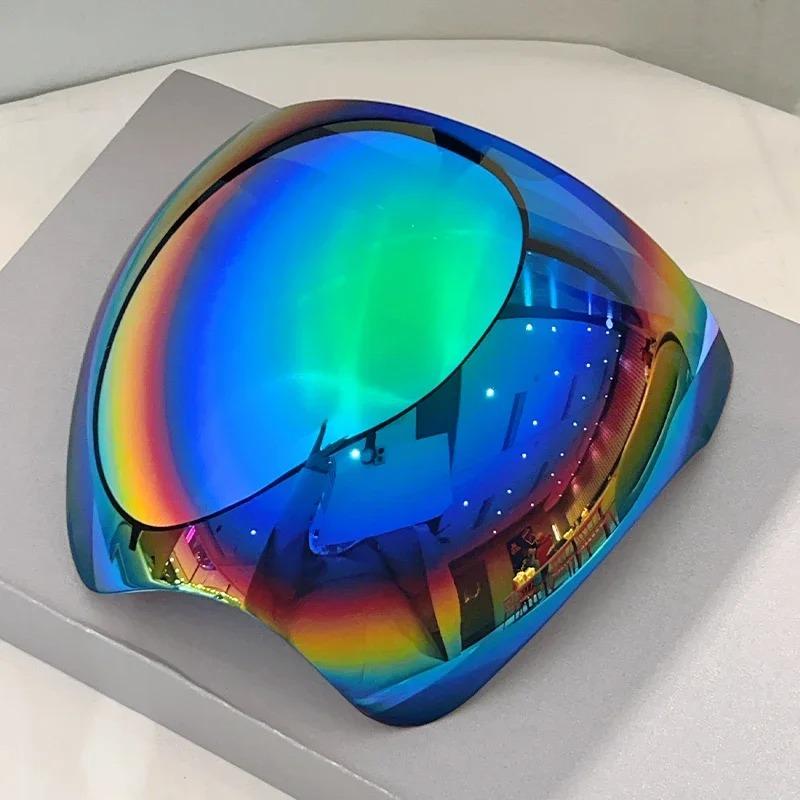 Огромные солнцезащитные очки для занятий спортом на открытом воздухе Женские Мужские Винтажные Солнцезащитные очки Панк Большие Защитные Обтекаемые Маска Велосипедные Очки УФ