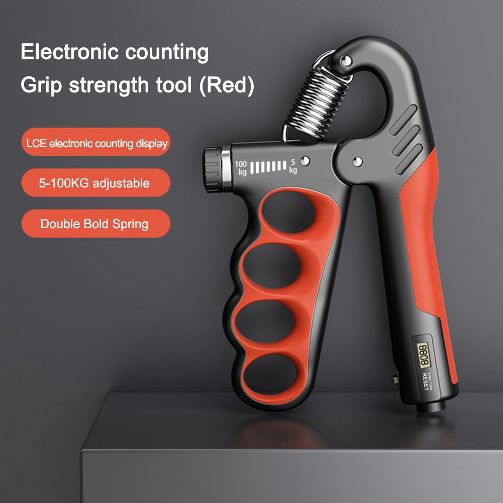 5-100Kg Hand Gripper Gym Wrist Expander Hand Grip Strengthener Adjustable Dynamometer Finger Forearm Trainer Muscle Recover