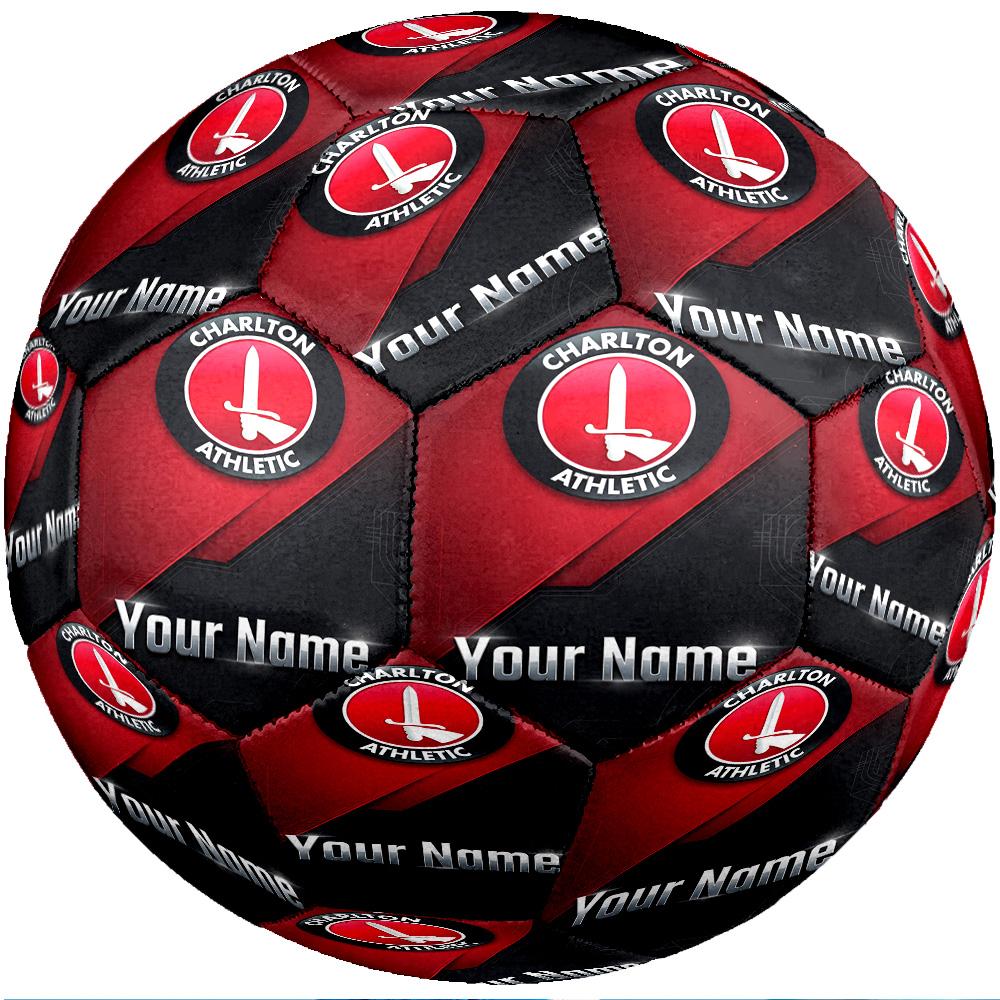 Charlton Athletic Fashion Size 5 Football Wearproof Non‑Slip Soccer Ball For Sports Training Entertainment Use