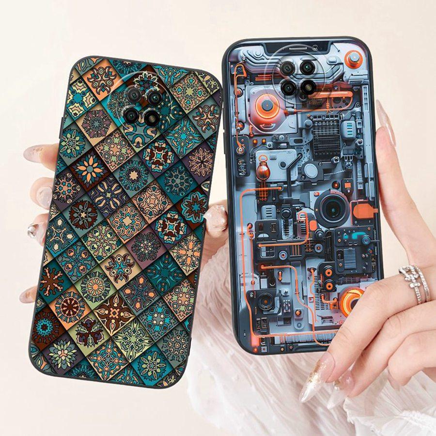 Для Xiaomi Redmi Note 9T 5G Чехол-бампер Мультяшный Рисованный Мягкий Силикон Матовый Чехол для Телефона Для Redmi Note9 9 T 5G Задняя Крышка