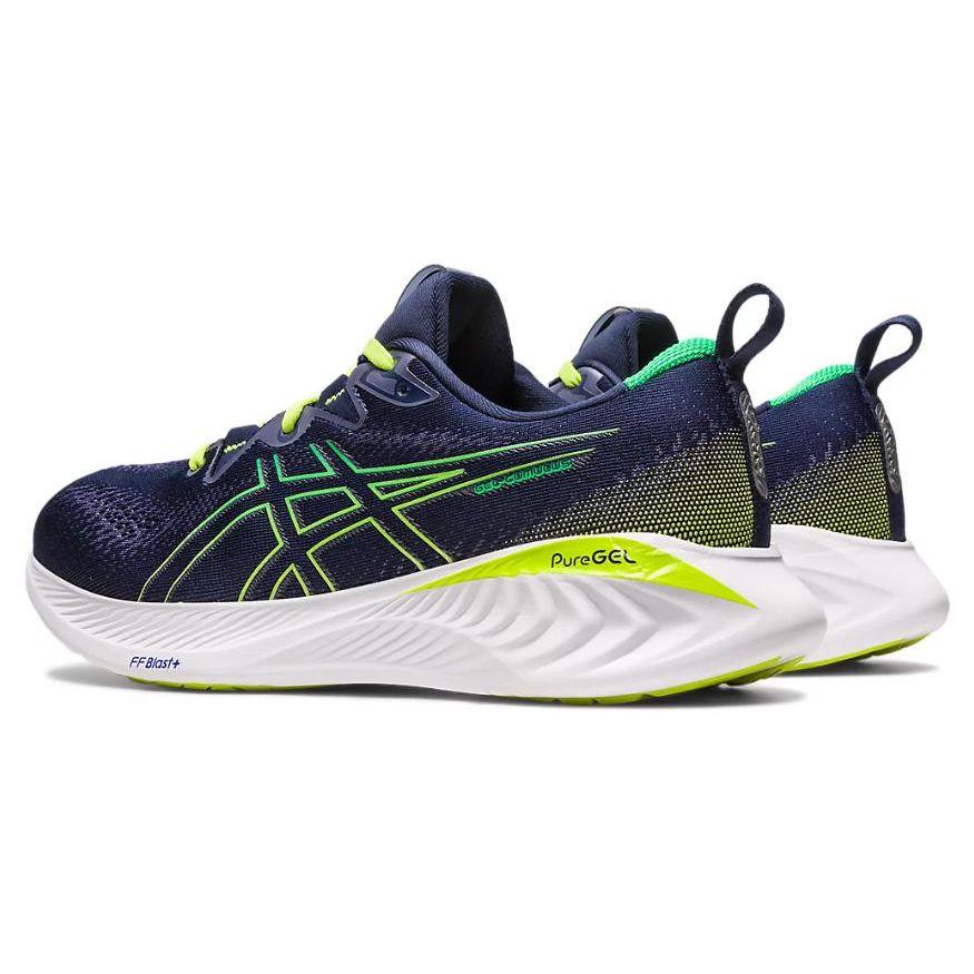 Asics Мужские кроссовки Gel Cumulus 25 Midnight Cilantro синие 1011B621-400