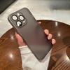 Applicable To IPhone16Pro Ultra-thin Ice Fog Mobile Phone Case Apple 15 Matte Skin Feeling 14 Comes with Lens Protection Case