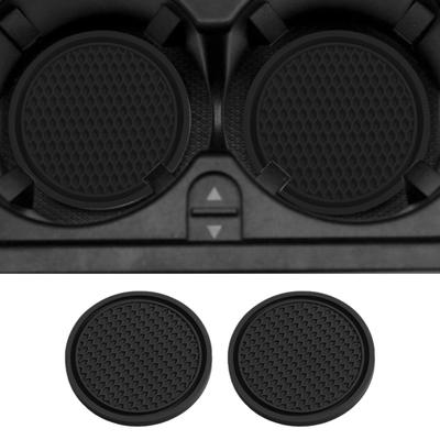 2 шт. модный долговечный пыленепроницаемый декоративный портативный противоскользящий коврик для подстаканника для автомобильной бутылки