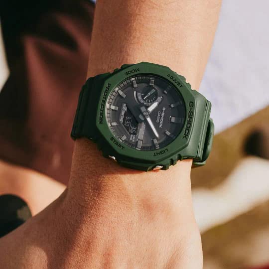 Casio Oak Smartphone Link Casio CASIO Limited Solar Watch Green Black Reimported Overseas Model G-SHOCK G-Shock Ana-Digi GA-B2100-3A [Товар]