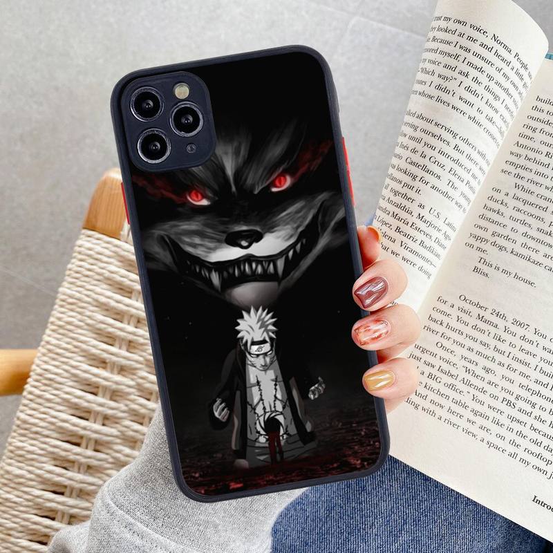 Чехол для телефона «Наруто Узумаки» для iPhone 13 12 11 Pro Max Mini XS 8 7 Plus X SE 2020 XR, матовый прозрачный чехол
