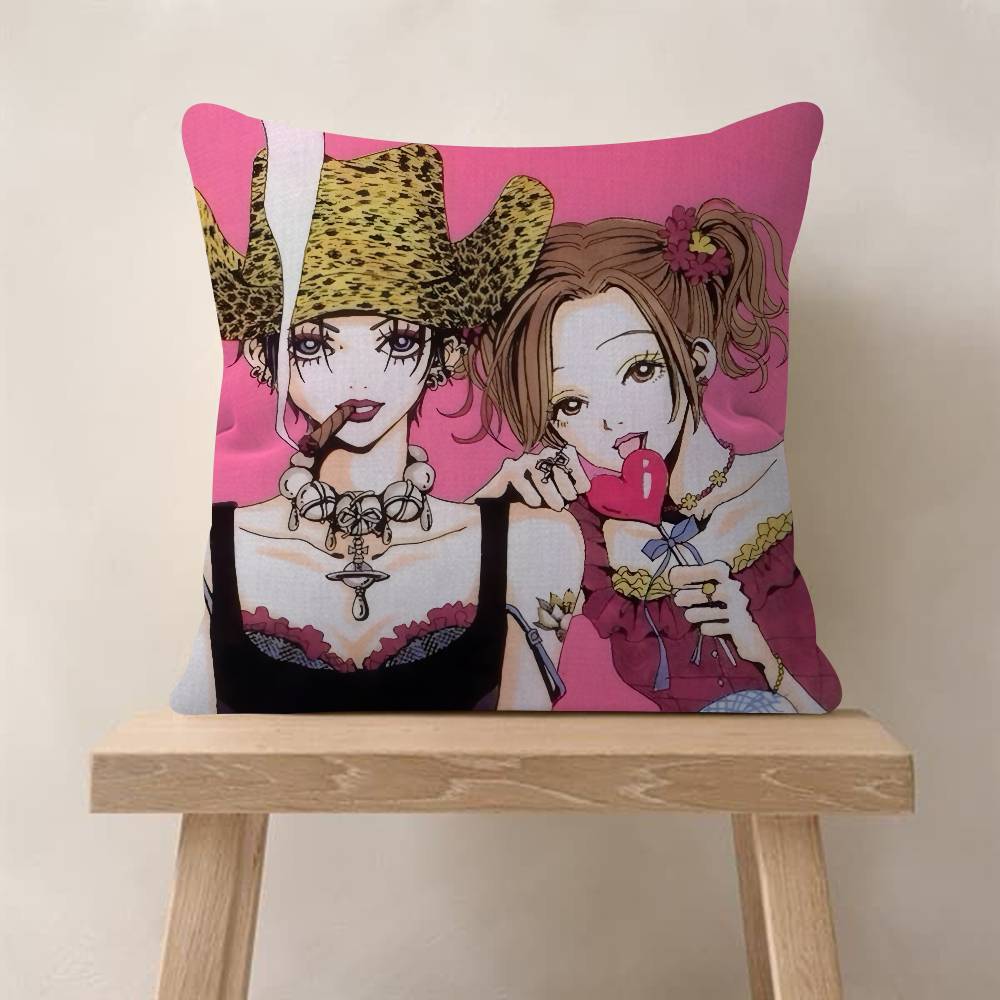 Classic Anime NANA girl Cushion Cover Decorative Pillow Sofa Home Decor case pillow cases