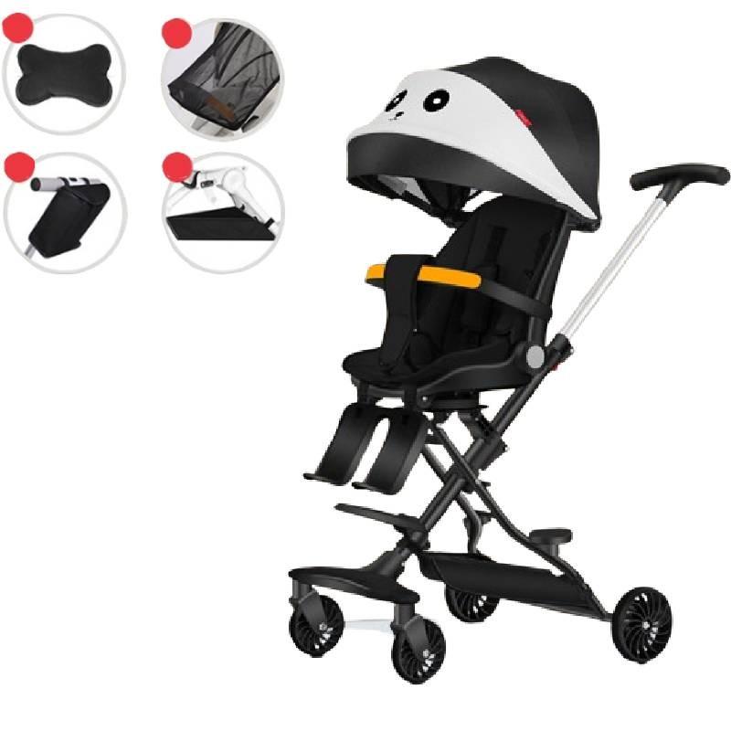 Efficient Foldable Baby Stroller With Adjustable Reclining Seat And Attractive Color Variants
