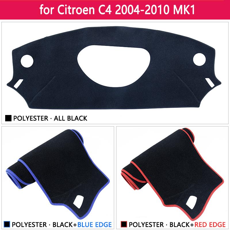 Для Citroen C4 MK1 2004 2005 2006 2007 2008 2009 2010 Противоскользящий коврик на панель Защитная накидка на панель от солнца Dashmat Аксессуары C4 Pallas Coupe
