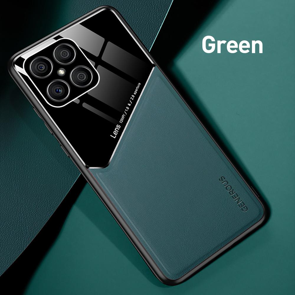 Чехол для Honor X8 с кожаной текстурой, автомобильный магнитный чехол для телефона Honer Honor Xonor X8 X 8 HonorX8 2022, 6,7 дюйма; Противоударный чехол на заднюю крышку