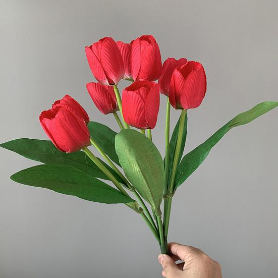 Искусственные растения с тонкой текстурой, не увядающие, компактные, полезные искусственные растения, ручная работа для офиса