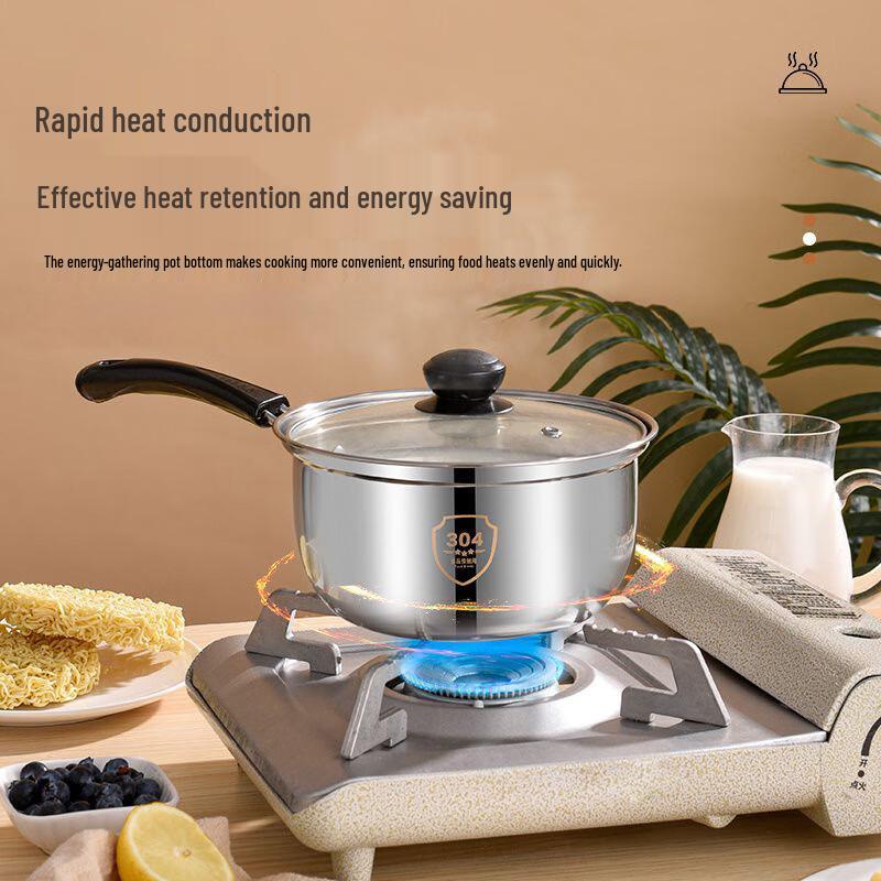 HUIHUADU 304 Stainless Steel Milk Pot