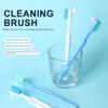 1 шт. Щетка для чистки зубных протезов Глубокая чистка Искусственные зубы Мойка Многоразовая щетка Щетка для удаления зубного камня Брекеты Инструмент для ухода за полостью рта