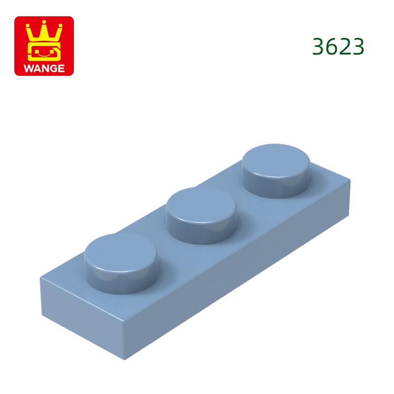 Нетоксичный 206 шт./лот 3623 Тонкий 1x3 Строительный блок Moc Классические Аксессуары Совместимый с Brick Детские Игрушки Подарочная коробка