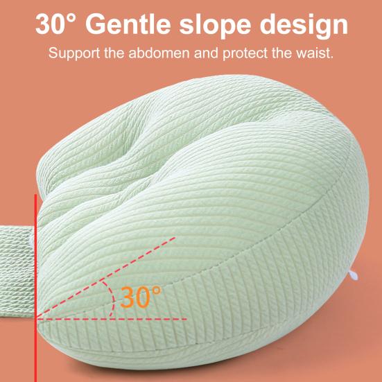 Подушка для поясницы, облегчение боли в спине, полностью эластичная, ослабляет талию, супер мягкая, для беременных женщин, для сна, U-образная подушка, бытовые принадлежности