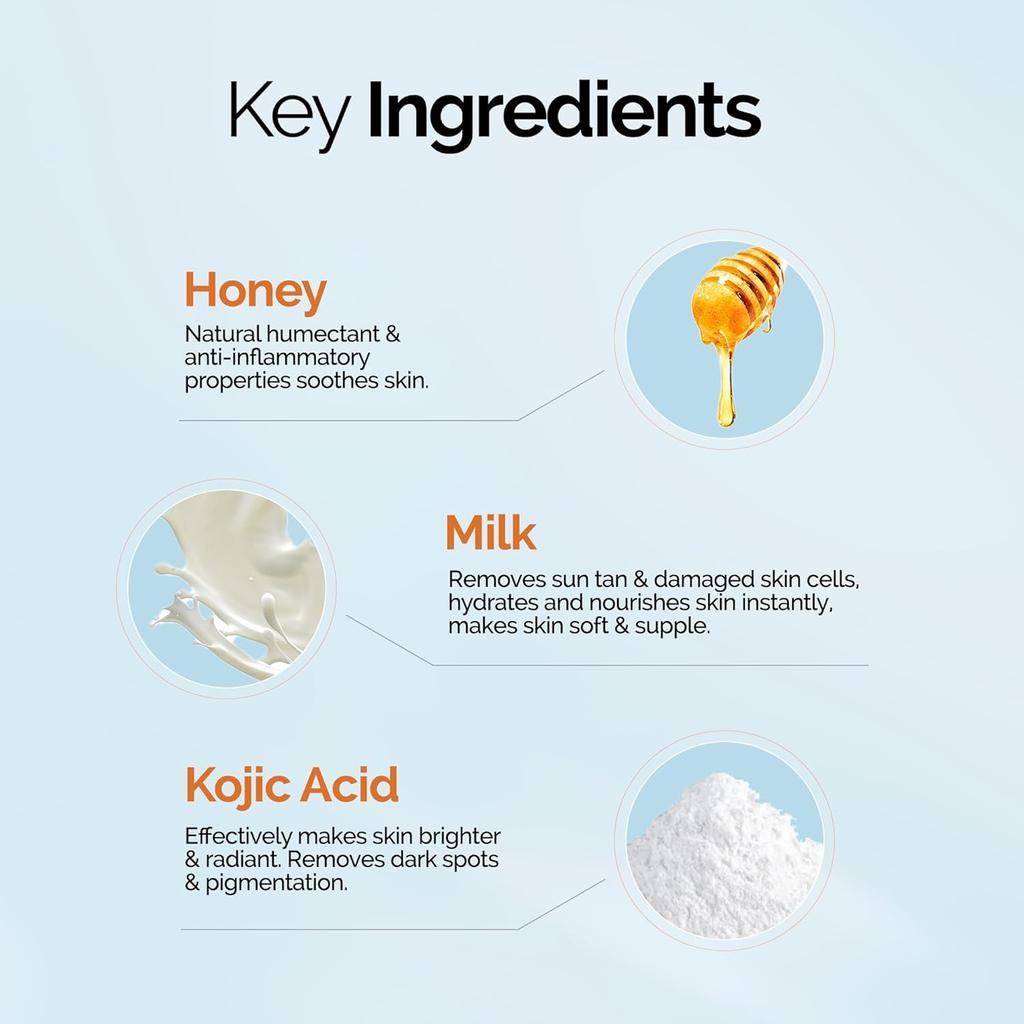 Oxylife Salon Professional Набор для удаления загара 500 г для мгновенного сияния и ровного тона кожи