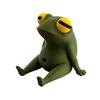 Фигурка Лягушки для Йоги, 3D-печать, Лягушка Дзен для Медитации, Коллекционная Скульптура для Сада, Патио, Двора, Газона, Декор для Дома, Рабочего Стола, Полки