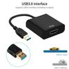 Plugable Совместимый HDMI-совместимый Графический Адаптер Конвертер USB Дисплей Видео 3 Кабель