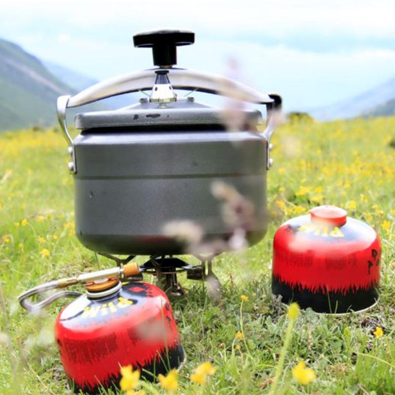 Explosion-Proof Portable Mini Pressure Cooker for Camping & High-Altitude Cooking