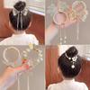 Children's Hairstyle Tool: Meatball Hair Clip & Hanfu Headwear for Girls