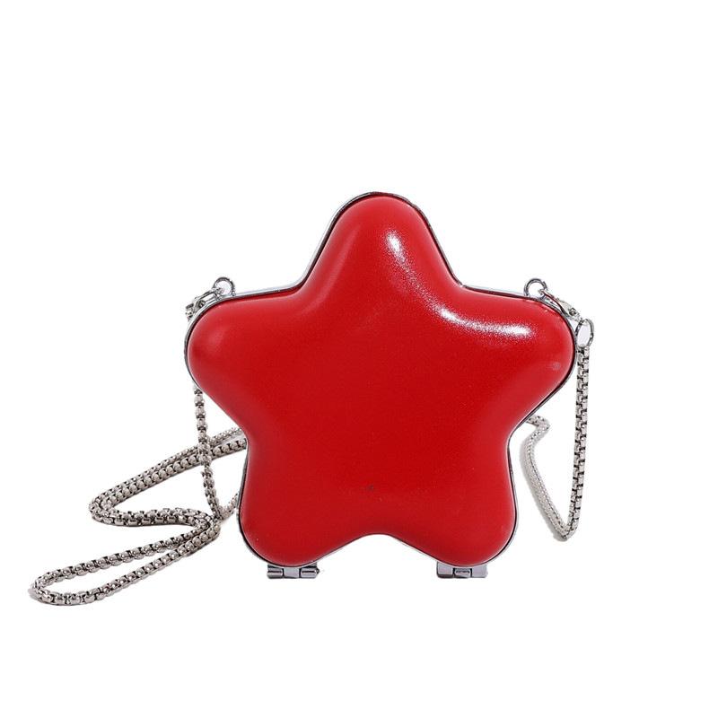 Mini star small bag 2025 new Mori soft girl candy color foreign style Xiaohongshu same shoulder mouth red envelope