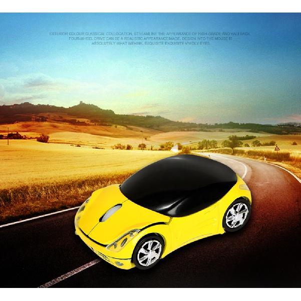 Беспроводная мышь, модель автомобиля, мышь Gamer, 2,4 ГГц, 1200 точек на дюйм, оптическая USB-мышь с прокруткой для планшетов, ноутбуков, ПК, игр, беспроводные игры