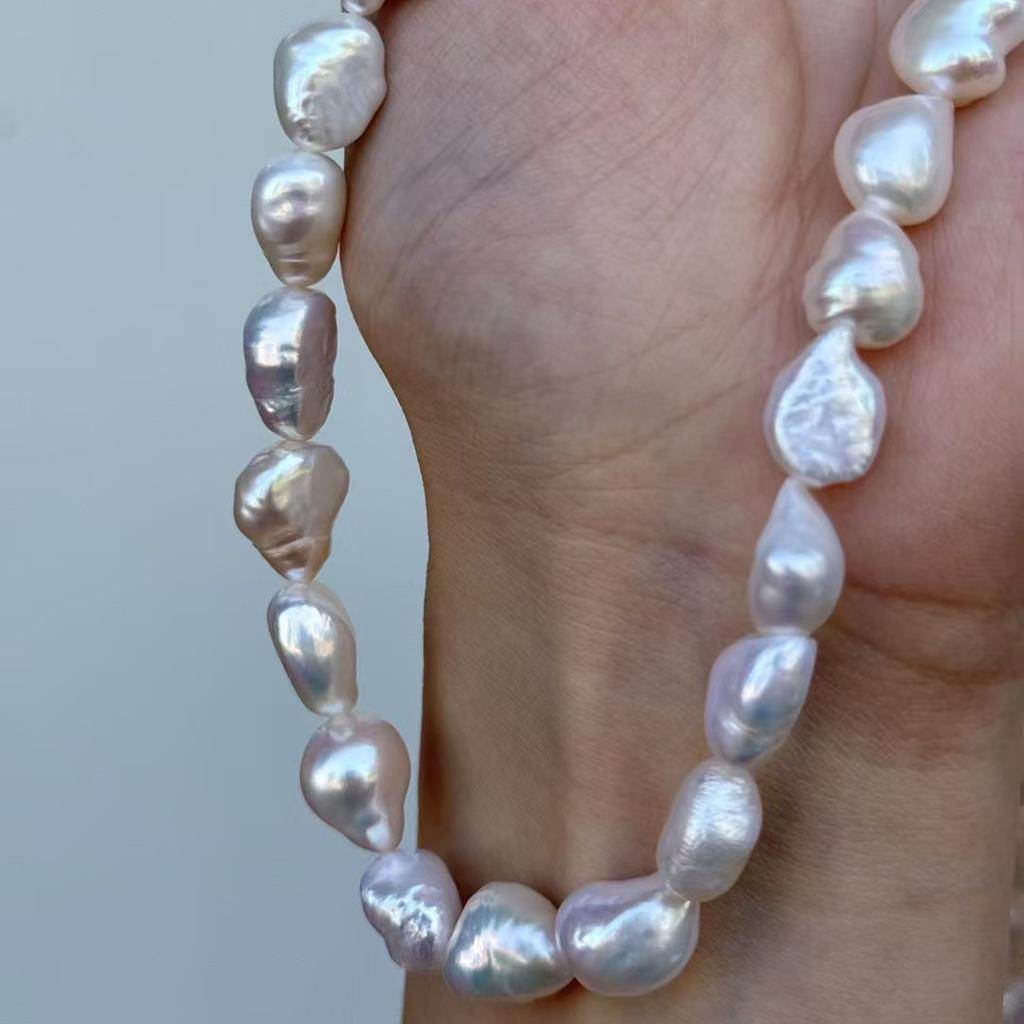 Подвеска своими руками из нерегулярного барочного жемчуга 10-11 мм для изготовления ювелирных изделий своими руками, ожерелья, серьги, браслеты, бусины, аксессуары