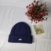 High-quality new inverted triangular standard knitted hat for women, thickened warm wool hat in autumn and winter, ear protector, versatile cold hat