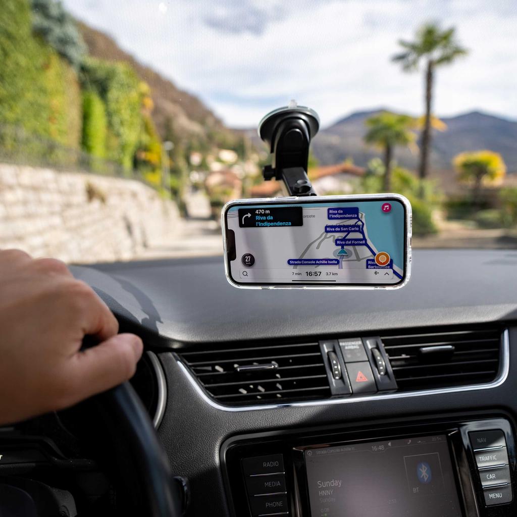 Sc Car Holder Sc10 Dash/Windshield Magnetic Black