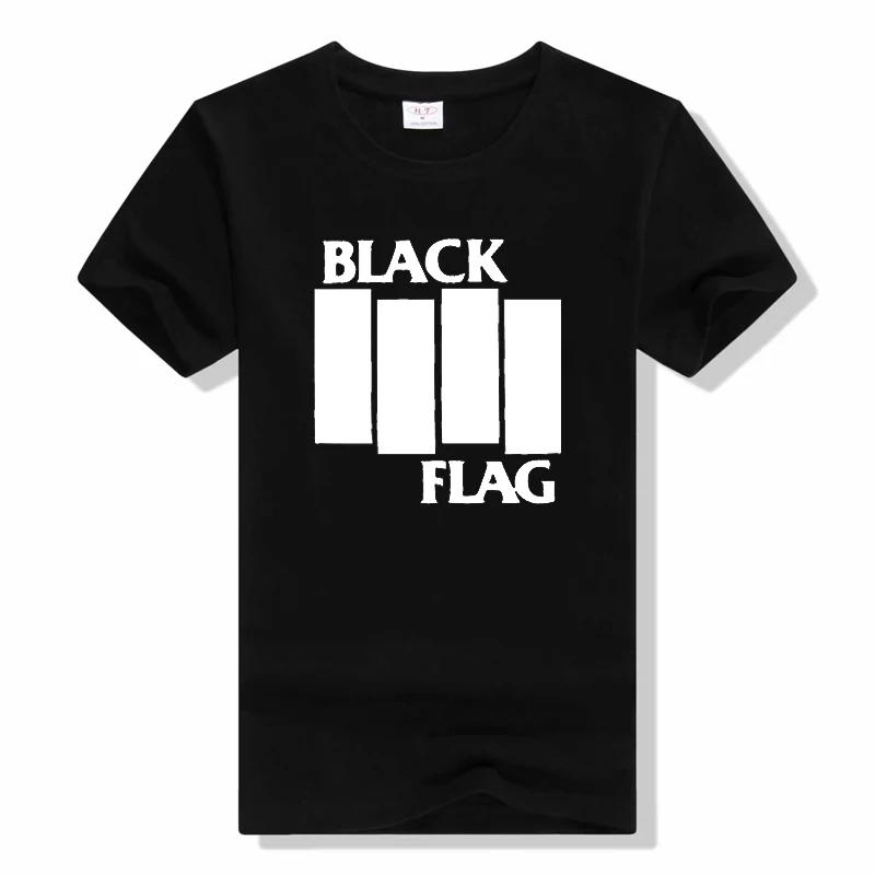 Футболка Black Flag мода Панк-рок группа Генри Роллинз Т...
