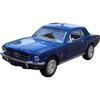 KINSMART Scale 1964 Ford Mustang Diecast Model Blue 1/34 Car,
