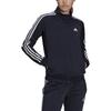 adidas Женская куртка Essentials с принтом логотипа в полоску и однотонной легендой H48444